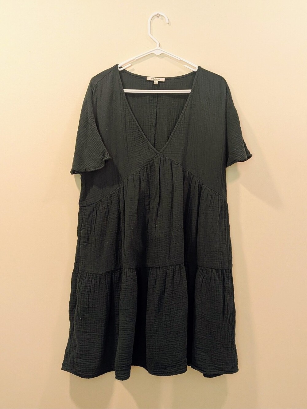 Dark Green Madewell Cotton Dress